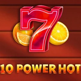10 Power Hot slot visual from Amusnet Interactive available on casinogransinoo.com