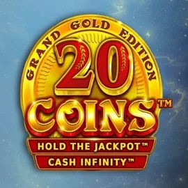 20 Coins Grand Gold Edition by Wazdan, showcased at casinogransinoo.com – game logo