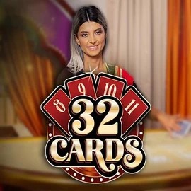 Live Casino logo of 32 Cards from Ezugi at Gransino Casino