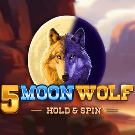 5 Moon Wolf by Apparat Gaming, showcased at casinogransinoo.com – game logo