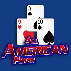 All American Poker slot logo by RTG (Reel Time Gaming) at Gransino Casino