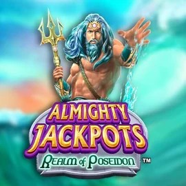 Try Almighty Jackpots – Realm of Poseidon slot by Novomatic on casinogransinoo.com – logo image