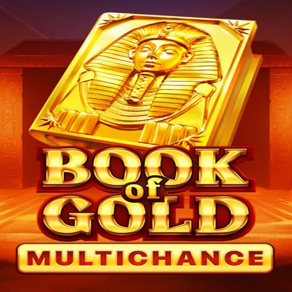 Book of Gold Multichance logo by Playson at Gransino Casino