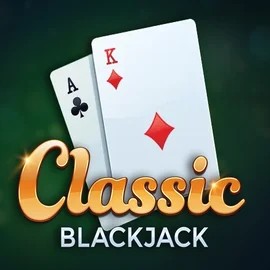 Classic Blackjack logo – Table Games by Red Tiger Gaming at Gransino Casino