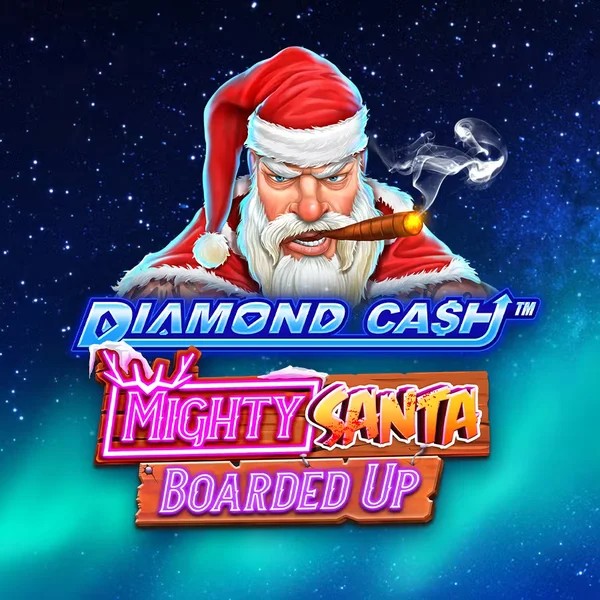 Diamond Cash Mighty Santa Boarded Up logo – Slots by Greentube at Gransino Casino