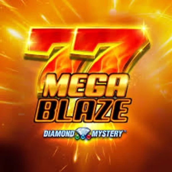 Diamond Mystery Mega Blaze slot visual from Greentube available on casinogransinoo.com