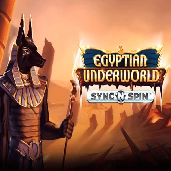 Egyptian Underworld online game logo by Greentube on casinogransinoo.com