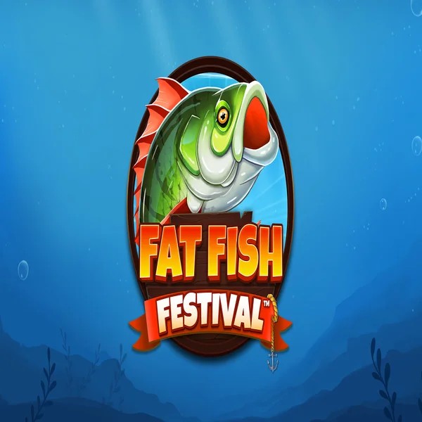 Official Slots logo: Fat Fish Festival by Wishbone Games at Gransino Casino