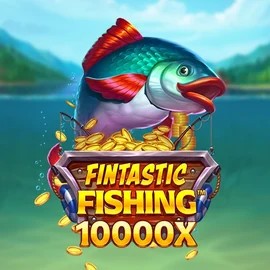 Fintastic Fishing slot logo by Foxium at Gransino Casino