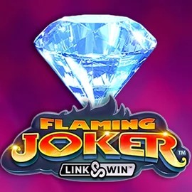 Slots logo of Flaming Joker Link and Win from Barstruck at Gransino Casino