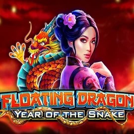 Floating Dragon Year of the Snake slot icon by Pragmatic Play, available at Gransino Casino