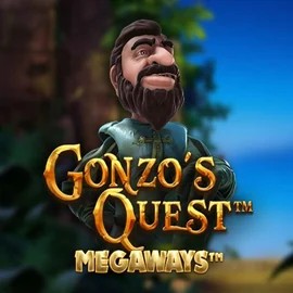 Official Slots logo: Gonzo's Quest Megaways by Red Tiger Gaming at Gransino Casino