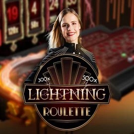 Lightning Roulette logo by Evolution Gransino Casino