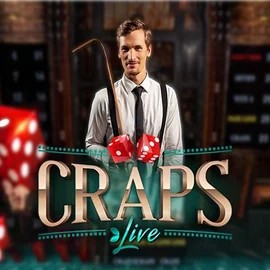 Live Craps logo by Evolution at Gransino Casino
