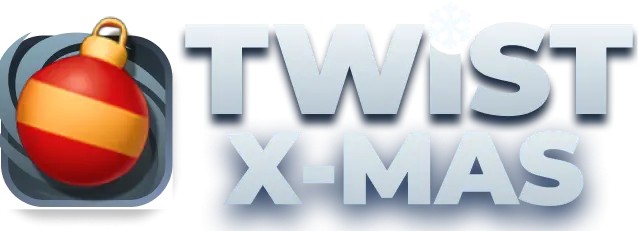 Twist X-mas by InOut, showcased at casinogransinoo.com – game logo