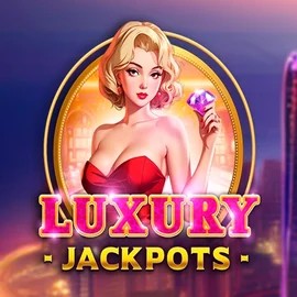 Luxury Jackpots online game logo by Triple Cherry on casinogransinoo.com