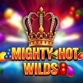 Mighty Hot Wilds logo by Inspired Gaming at Gransino Casino