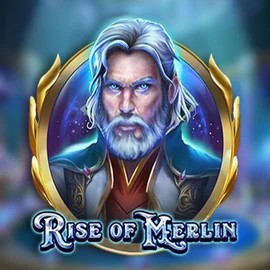 Rise of Merlin online game logo by Play'n GO on casinogransinoo.com