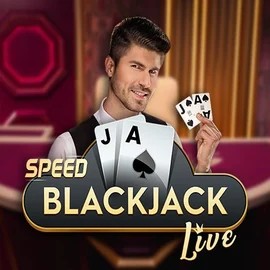 Speed Blackjack online game logo by Pragmatic Play on casinogransinoo.com
