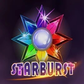 Starburst logo – Slots by NetEnt at Gransino Casino