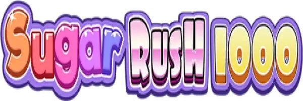 Sugar Rush 1000 online game logo by Pragmatic Play on casinogransinoo.com