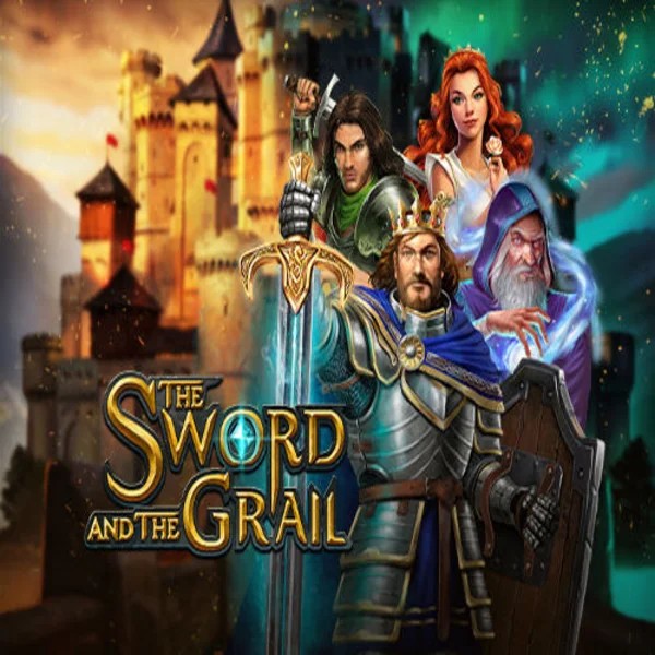 Slots logo of The Sword and the Grail from Play'n GO at Gransino Casino