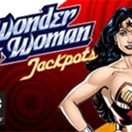 Wonder Woman Jackpots logo – Jackpots by Amaya at Gransino Casino